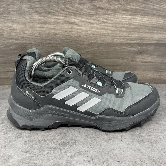 adidas gazelle silver green womens adidas Women's Terrex Free Hiker Gore-Tex 2.0 Low Hiking Shoes Gray 6.5 main image 0